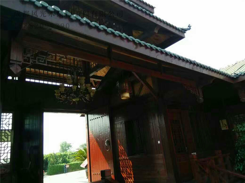 仿古木建筑